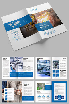 卓越工艺，精准呈现 专业机械制造工厂画册设计服务